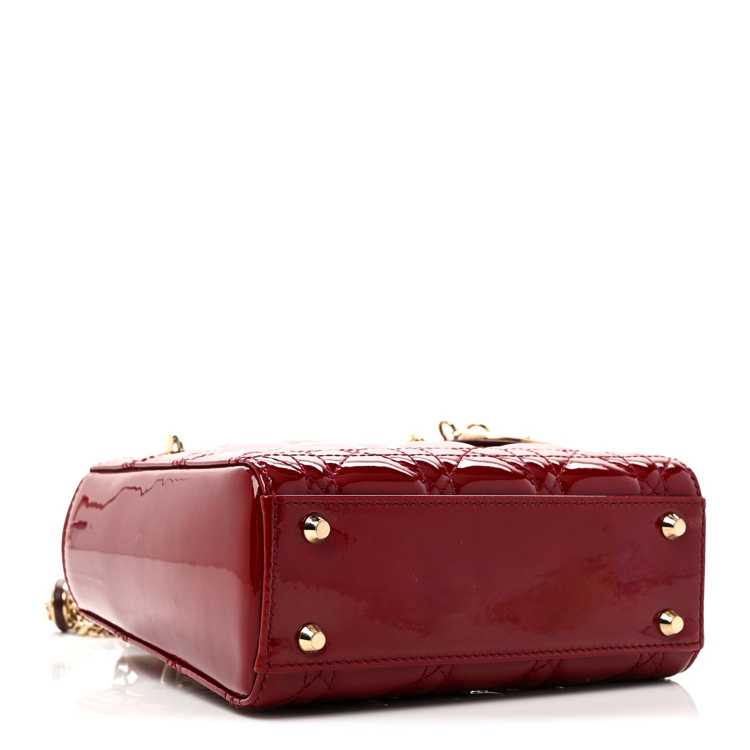 Patent Cannage Mini Lady D1OR Red