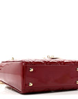Patent Cannage Mini Lady D1OR Red