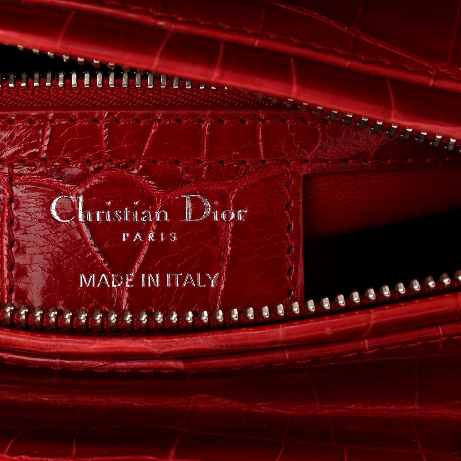 Alligator Medium Lady D1OR Red