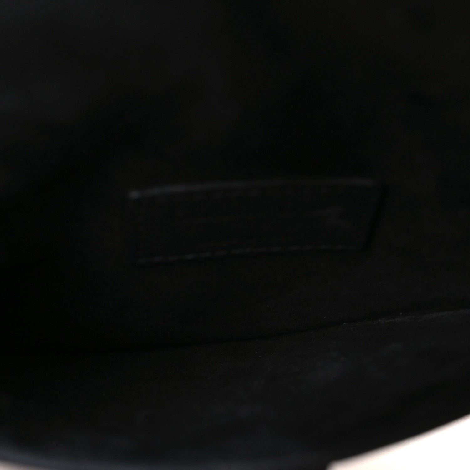 Ultra Matte Calfskin Saddle Belt Bag Black