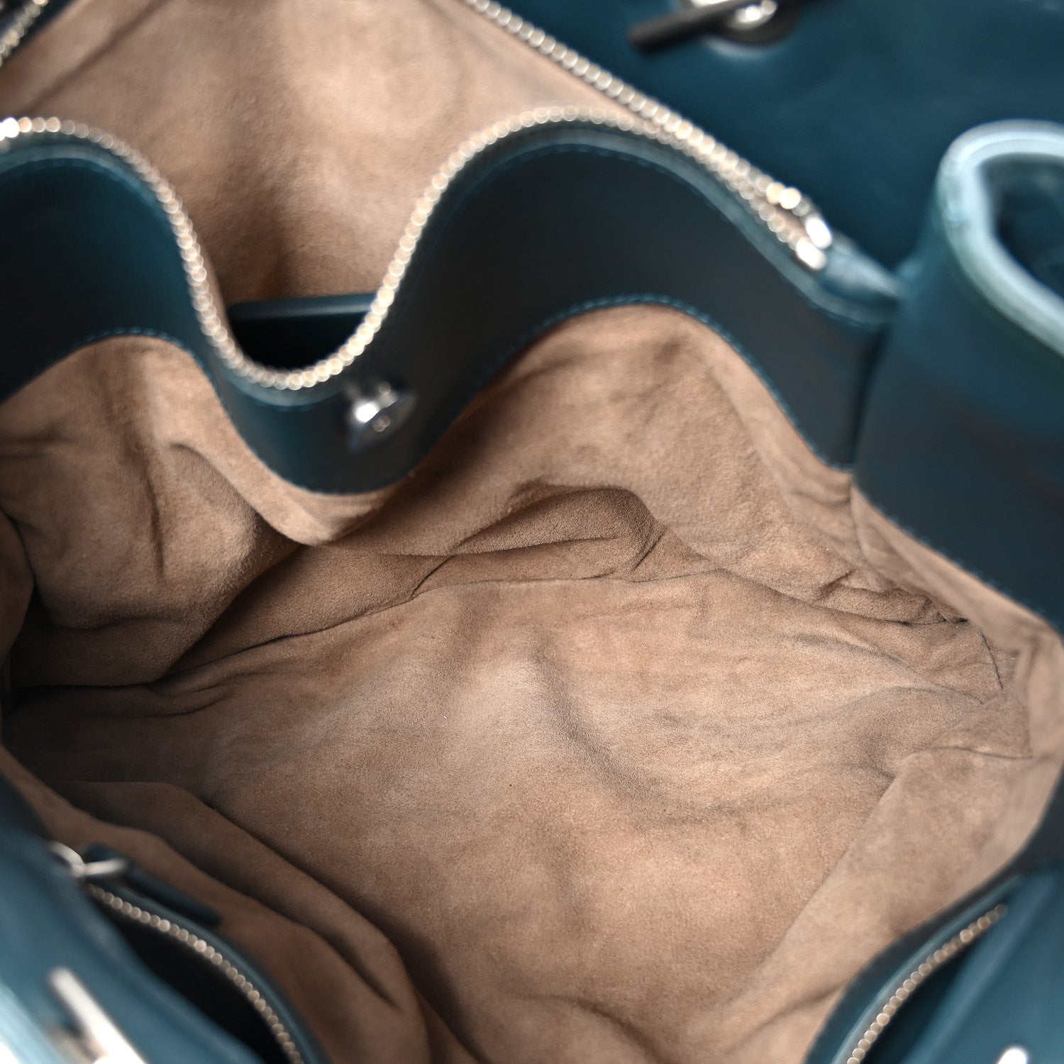 Nappa Intrecciato Medium Classic Chain Strap Tote Mallard