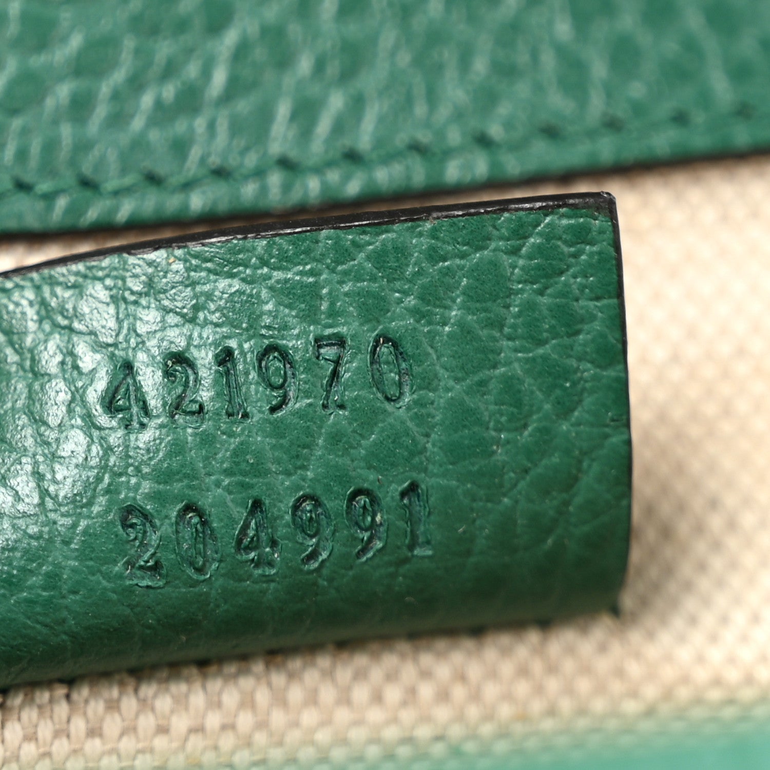 Calfskin Mini Dionysus Shoulder Bag Emerald