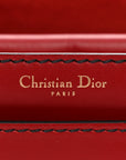 Calfskin J'AD1OR Chain Flap Bag Red
