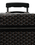 Goyardine Rolling Suitcase Trolley PM Black