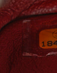 Lambskin Quilted Mini Square Flap Red