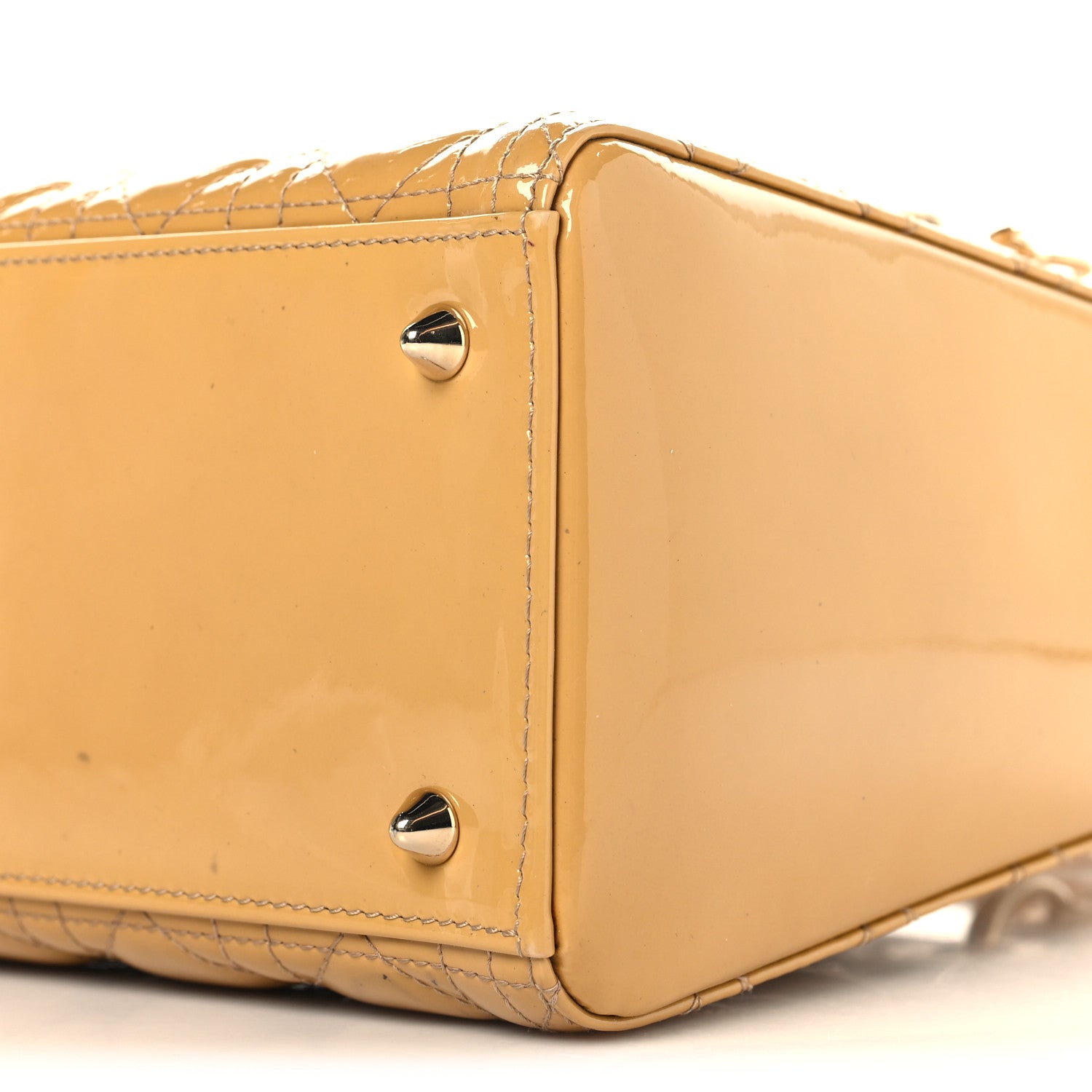 Patent Cannage Medium Lady D1OR Beige