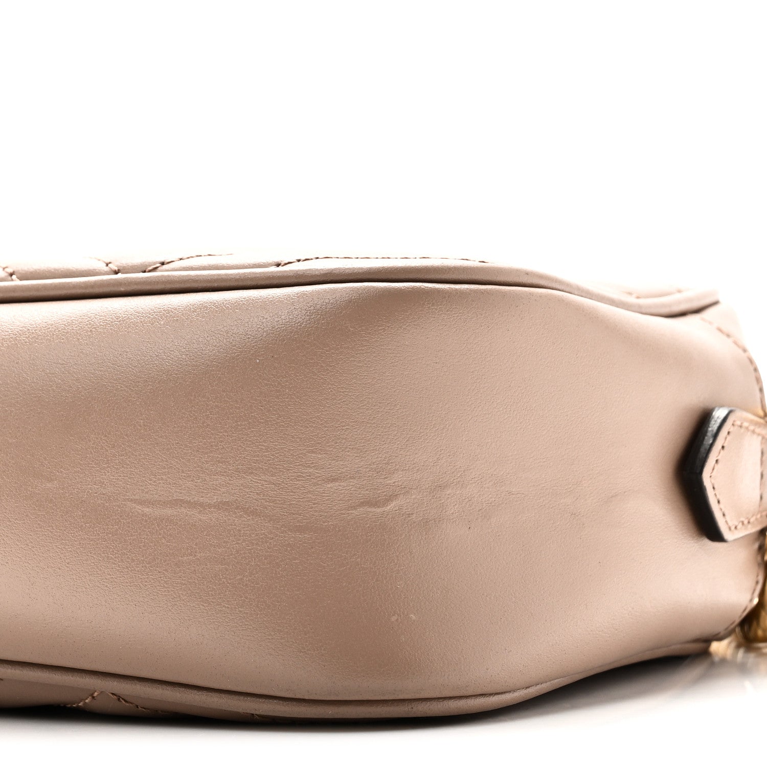Calfskin Matelasse Small GG Marmont Chain Shoulder Bag Porcelain Rose