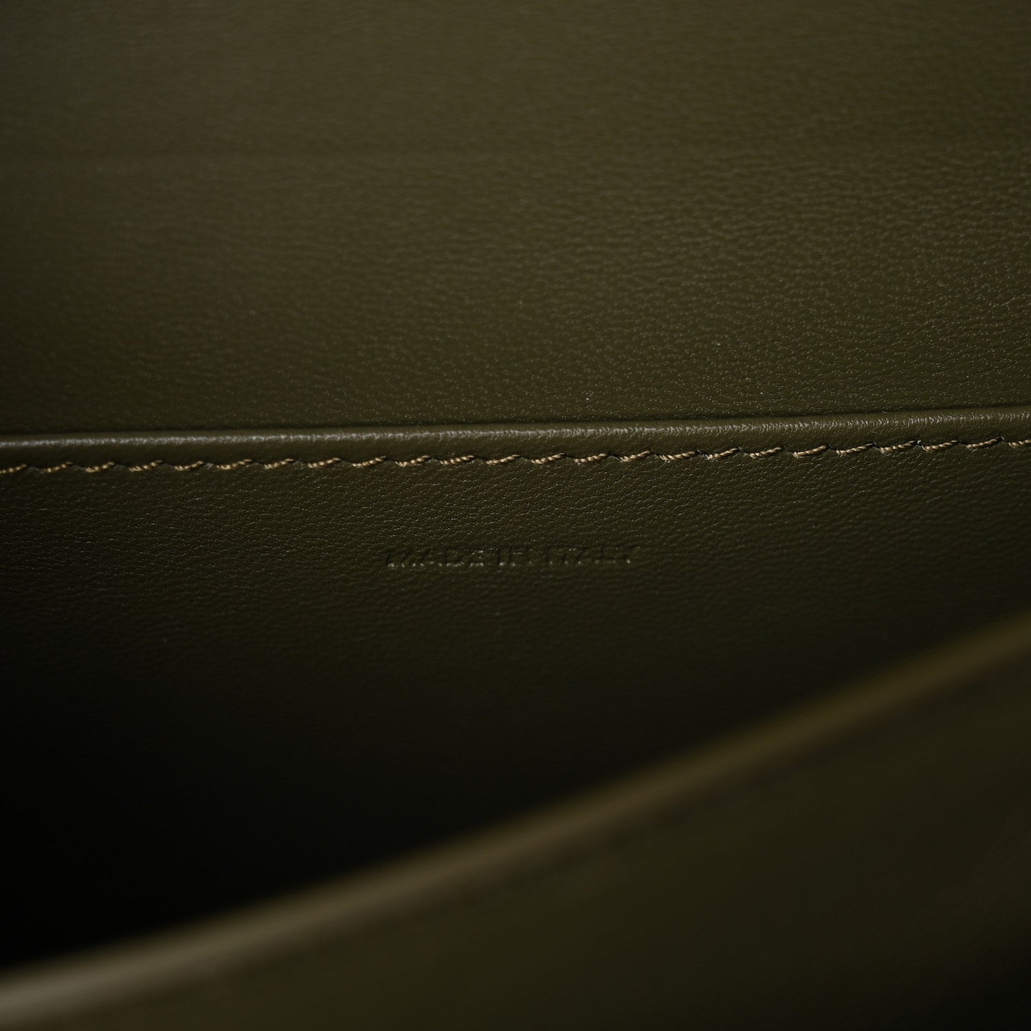 Box Calfskin Teen Classic Box Flap Bag Dark Olive