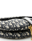Oblique Saddle Bag Blue