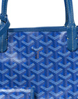 Goyardine Reversible Mini Anjou Sky Blue