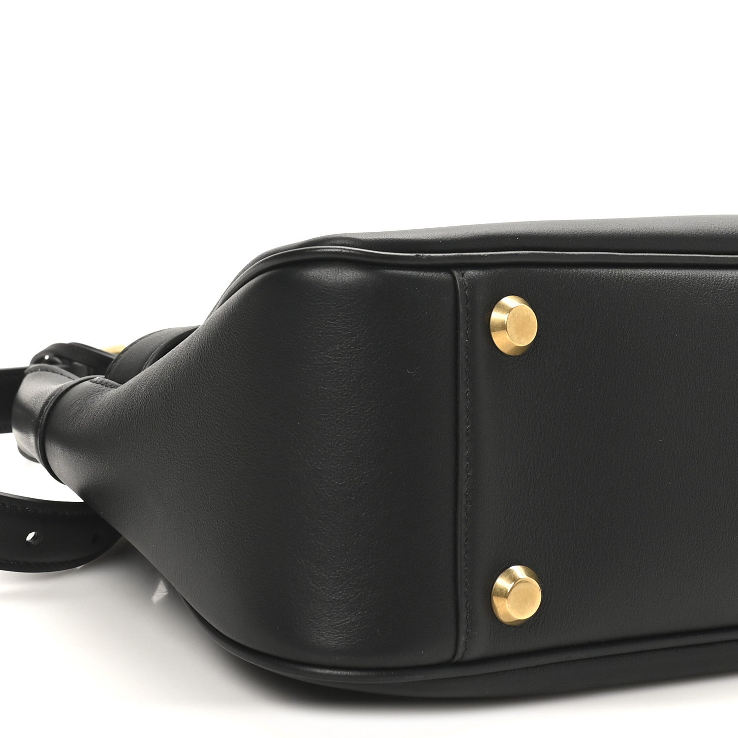 Smooth Calfskin Small Bel Air Shoulder Bag Black
