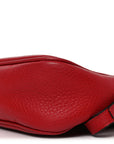 Pebbled Calfskin Small Soho Disco Bag Tabasco Red
