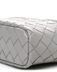 Calfskin Intrecciato Bang Bang Vanity Case Limestone
