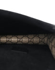 GG Supreme Monogram Mini Dionysus Shoulder Bag Black