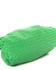 Nappa Maxi Intrecciato The Pouch Oversized Clutch Parakeet