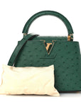 Ostrich Capucines Mini Mint