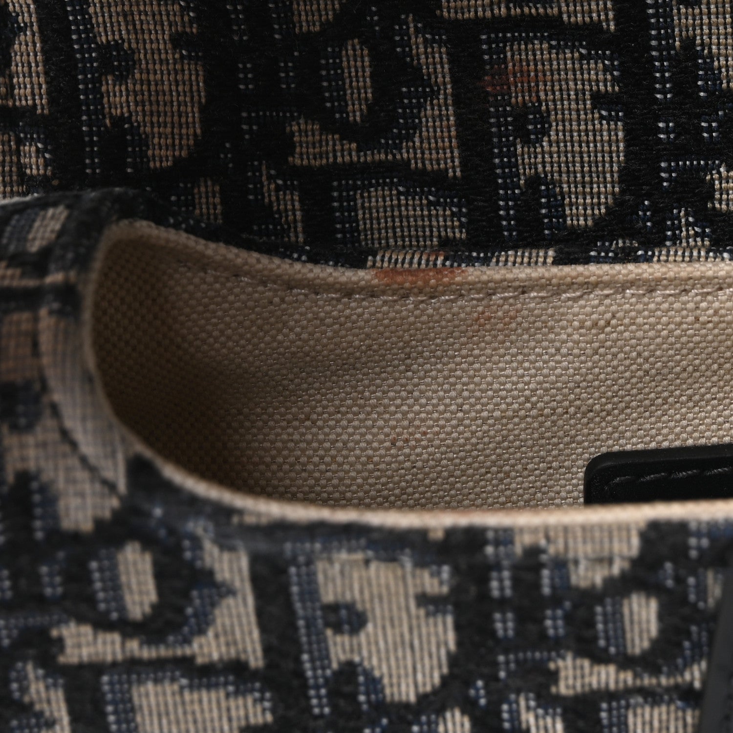Oblique Mini Saddle Bag Blue