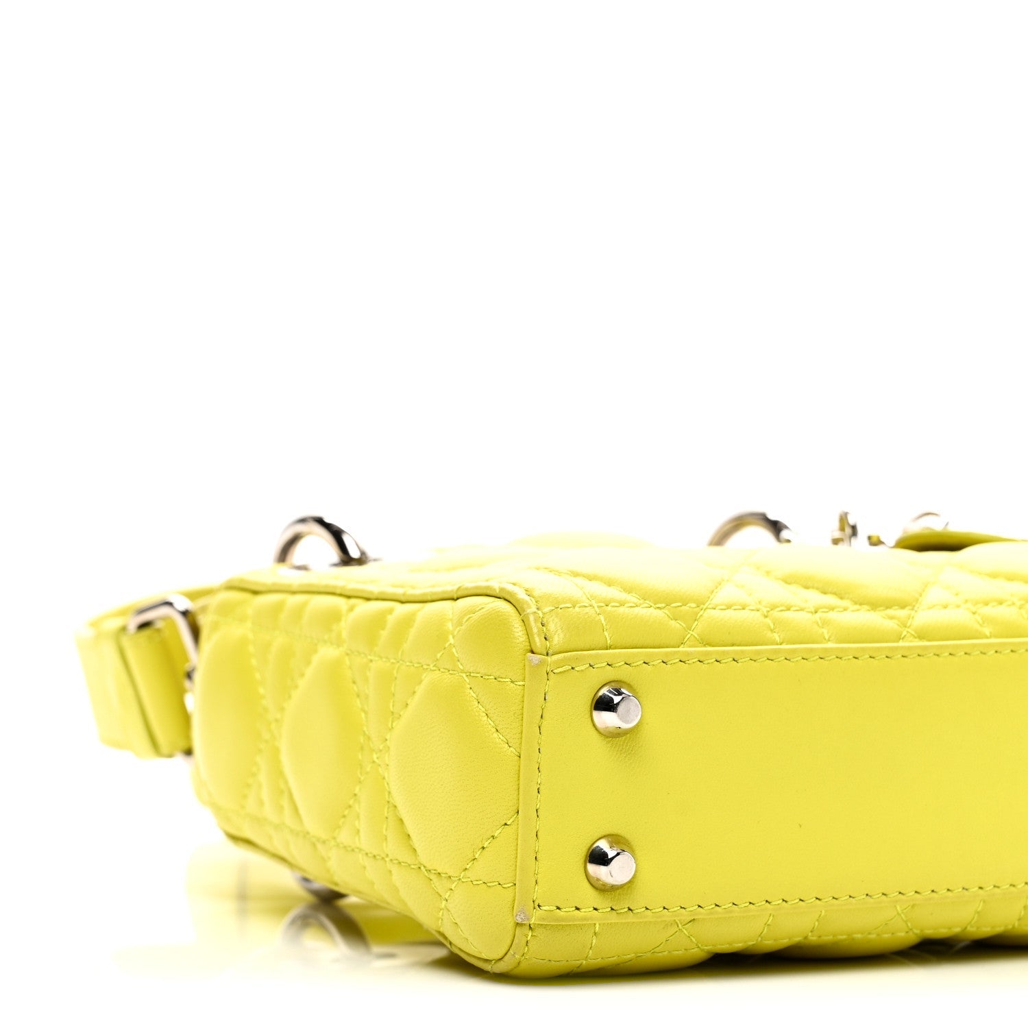 Lambskin Cannage Nano Lady D1OR Acid