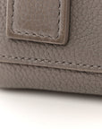 Grained Calfskin Nano Supple Sac De Jour Fog
