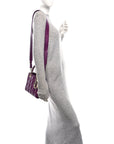 Lambskin Cannage Small My ABCD1OR Lady D1OR Purple
