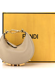 Vitello Grace Matte Nano FNDIgraphy Hobo Charm Nuvola