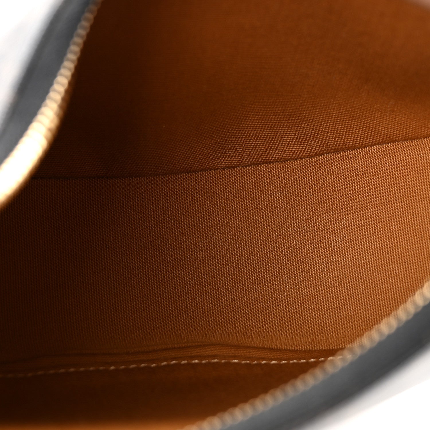 Triomphe Canvas Calfskin Ava Shoulder Bag Tan