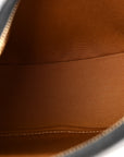 Triomphe Canvas Calfskin Ava Shoulder Bag Tan