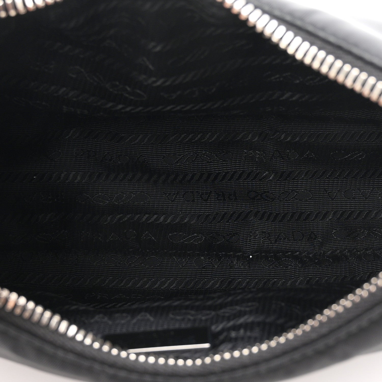 Tessuto Nylon Saffiano Mini Re-Edition 2005 Bag Black