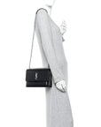 Calfskin Medium Monogram Sunset Black