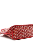 Goyardine Reversible Mini Anjou Red