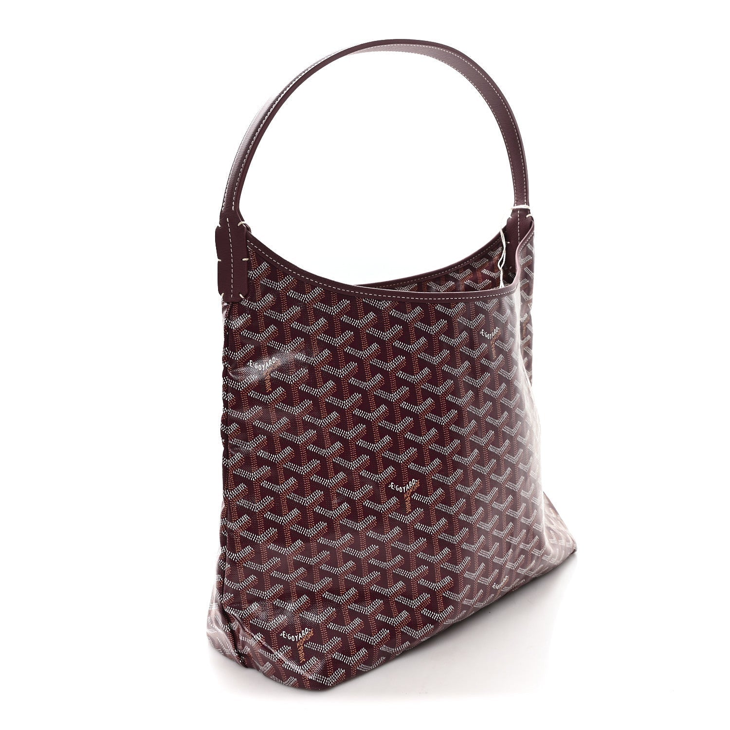 Goyardine Boheme Hobo Burgundy
