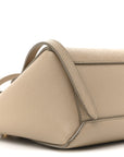 Grained Calfskin Nano Belt Bag Light Taupe