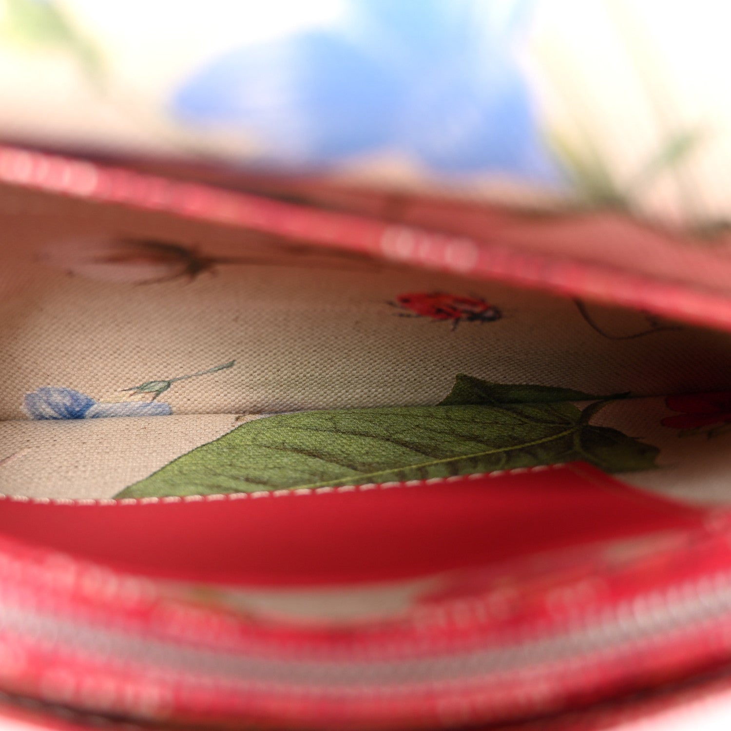 Goyardine Le Jardin Plumet Wallet Clutch Fuchsia