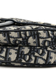 Oblique Saddle Bag Blue