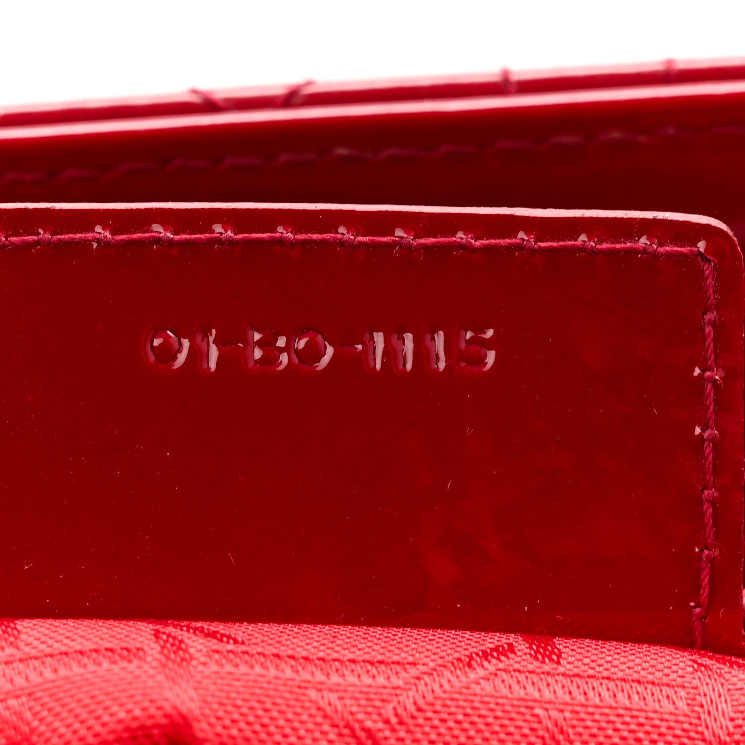 Patent Cannage Medium Lady D1OR Red