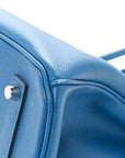 Epsom Birkin 35 Bleu Izmir