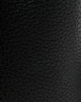 Drummed Calfskin Nano Luggage Black