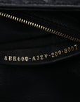 Nappa FF 1974 Embossed Baguette Black