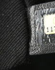 Coated Canvas Coco Small Tote Black