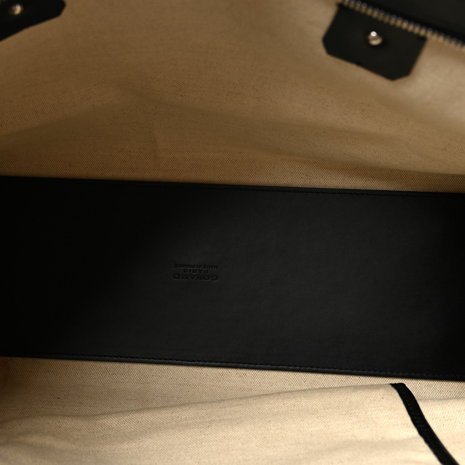 Goyardine Marquises Tote Black