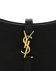 Satin Le 5 A 7 Mini Hobo Black