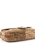 Velvet Jacquard FF Crystal Baguette Cappuccino
