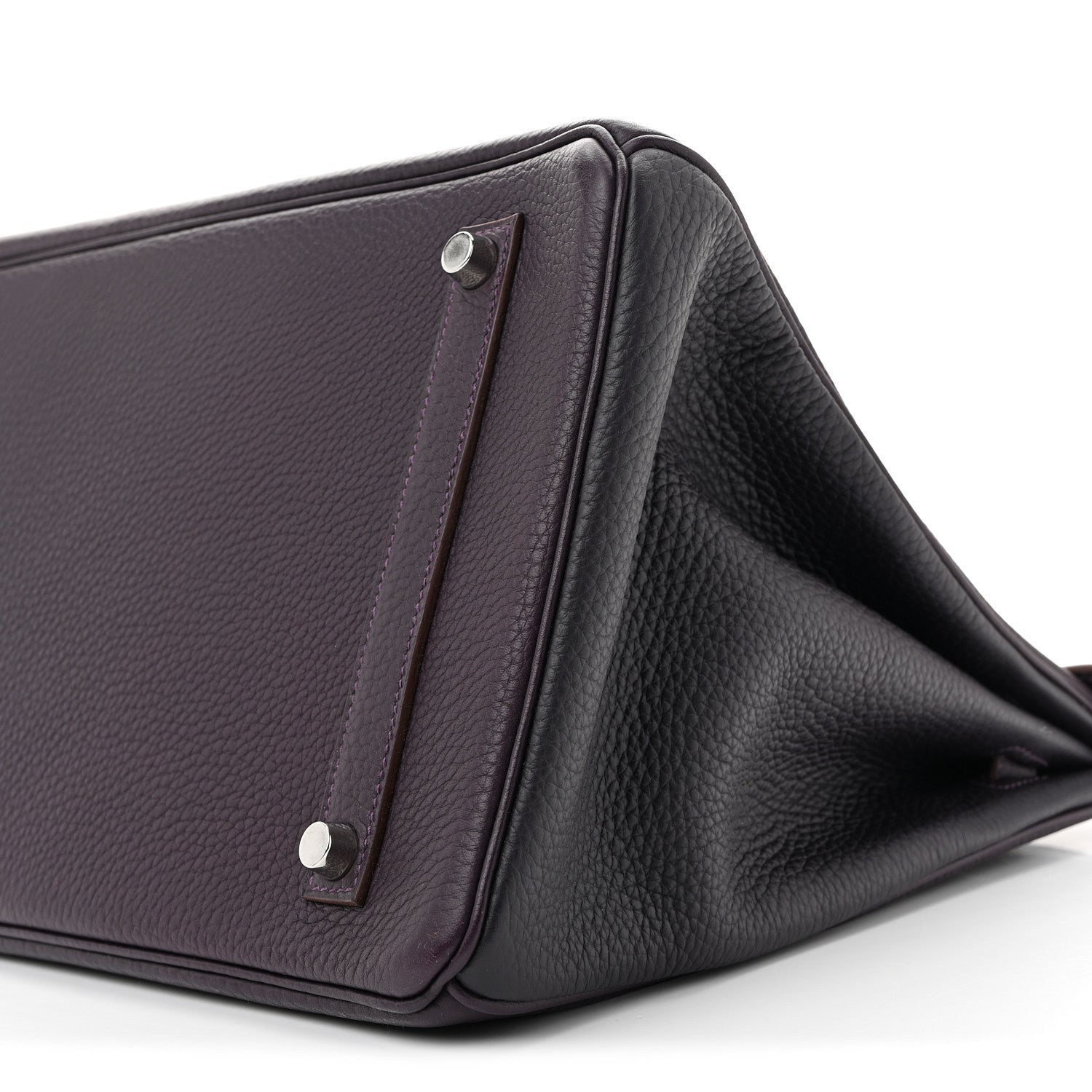 Taurillon Clemence Birkin 35 Raisin