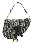 Oblique Mini Saddle Bag Blue