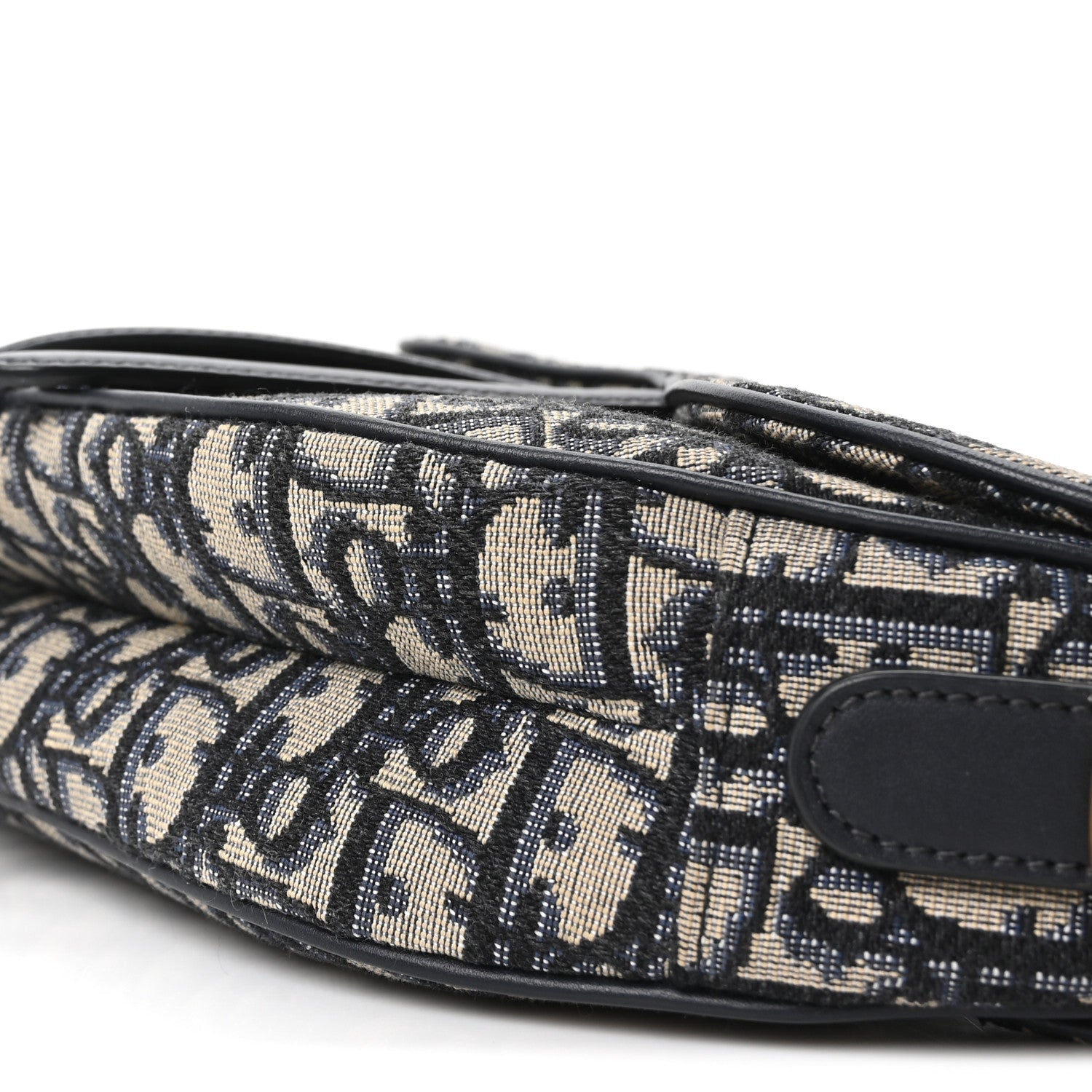 Oblique Saddle Bag Blue