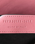 Calfskin Small Sac De Jour Dark Rose