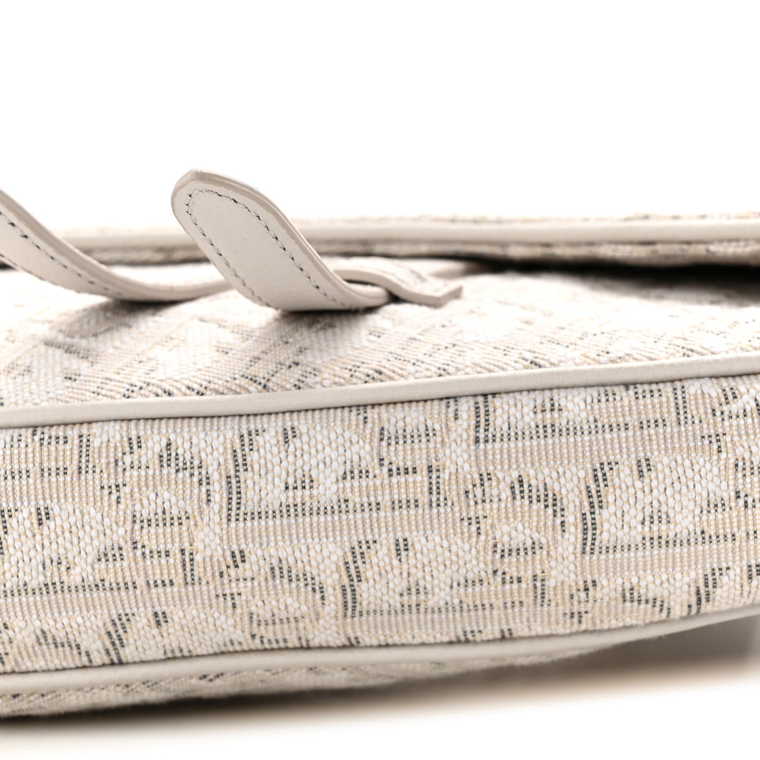 Oblique Mens Saddle Bag Grey
