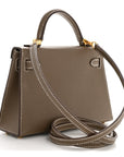 Epsom Mini Kelly Sellier 20 Etoupe