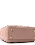 Lambskin Cannage Small My ABC D1OR Lady D1OR Blush