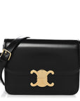 Shiny Calfskin Teen Triomphe Black